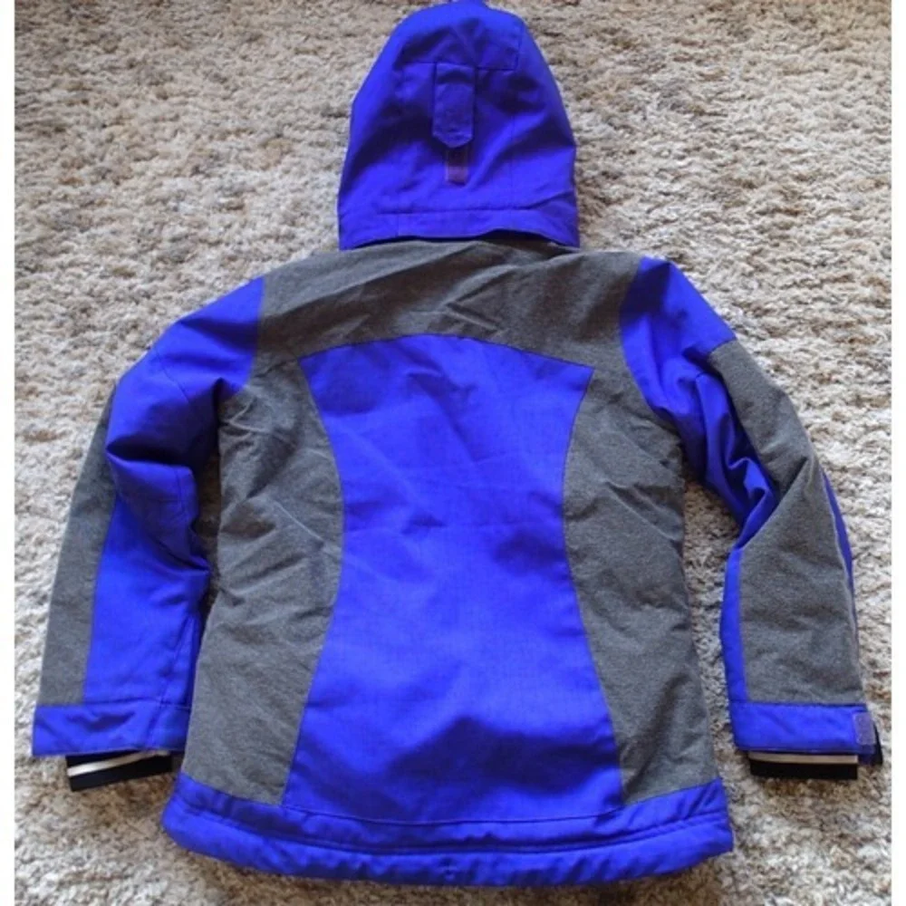Boulder Gear Ski Jacket Girls Medium Purple Excellent Hooded‎ Winter Coat 8941R